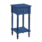 Convenience Concepts French Country Khloe 1 Drawer Accent Table with Shelf