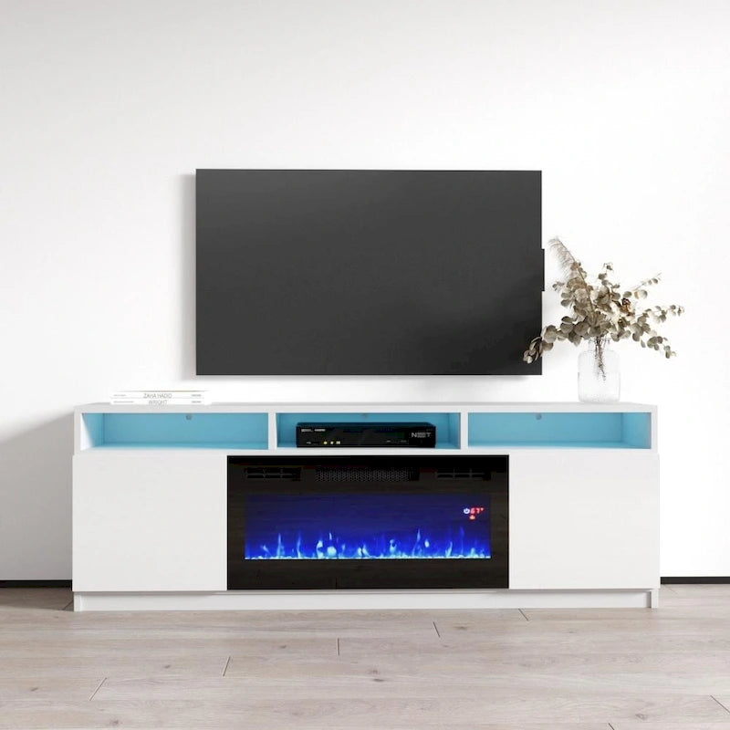 Reno 05 Electric Fireplace Modern 63  TV Stand