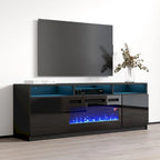 Reno 05 Electric Fireplace Modern 63  TV Stand
