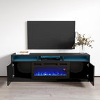 Reno 05 Electric Fireplace Modern 63  TV Stand