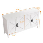 Freestanding Sideboard Storage Cabinet for Living Room Office Bedroom