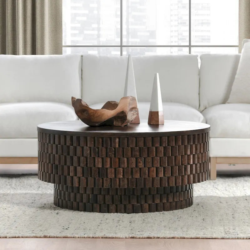 Classic Home Norwood 40  Round Coffee Table