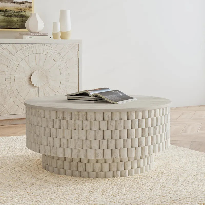 Classic Home Norwood 40  Round Coffee Table