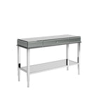 Camille Mirrored TV Stand Console Table with Drawer by iNSPIRE Q Bold