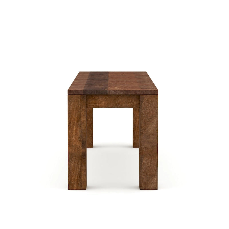 Anaisha Rustic Solid Mango Wood Dining Bench by Furniture of America