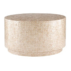 Capiz Mosaic Coffee Table
