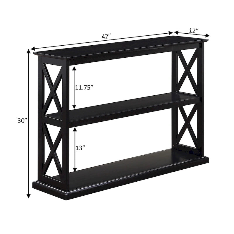 Convenience Concepts Coventry Console Table with Shelves