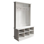 CraftPorch Modern and Contemporary Hall Tree with Storage
