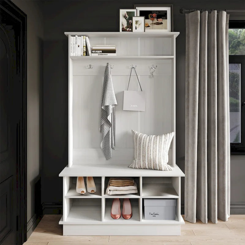 CraftPorch Modern and Contemporary Hall Tree with Storage