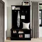 CraftPorch Modern and Contemporary Hall Tree with Storage