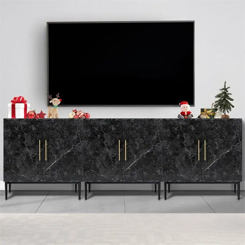 Modern Buffet Cabinet - 15.7D x 31.1W x 31.5H