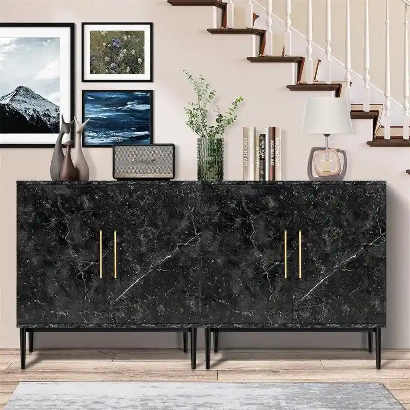 Modern Buffet Cabinet - 15.7D x 31.1W x 31.5H