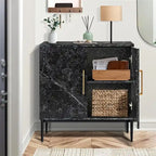 Modern Buffet Cabinet - 15.7D x 31.1W x 31.5H
