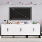Modern Buffet Cabinet - 15.7D x 31.1W x 31.5H