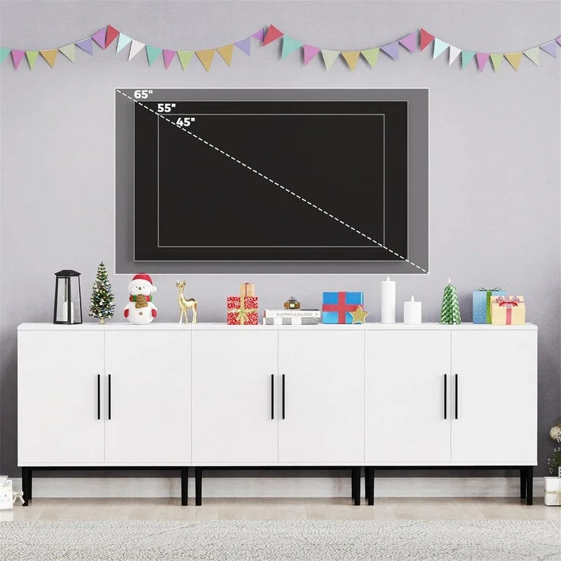 Modern Buffet Cabinet - 15.7D x 31.1W x 31.5H