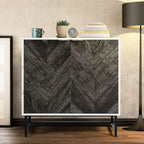 Modern Buffet Cabinet - 15.7D x 31.1W x 31.5H