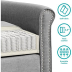 Mixoy Modern Sofa, Loveseat