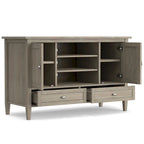 WYNDENHALL Norfolk Transitional TV Media Stand For TVs up to 50 inches