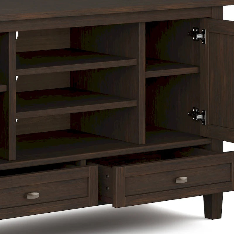 WYNDENHALL Norfolk Transitional TV Media Stand For TVs up to 50 inches