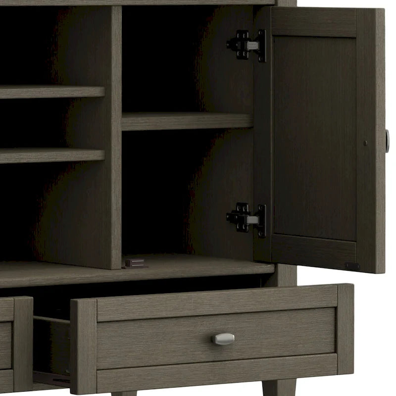 WYNDENHALL Norfolk Transitional TV Media Stand For TVs up to 50 inches