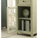 Emma Transitional 18-inch Solid Wood 1-Drawer Side Table by Furniture of America