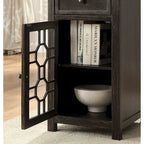 Emma Transitional 18-inch Solid Wood 1-Drawer Side Table by Furniture of America