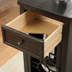 Emma Transitional 18-inch Solid Wood 1-Drawer Side Table by Furniture of America