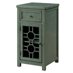 Emma Transitional 18-inch Solid Wood 1-Drawer Side Table by Furniture of America