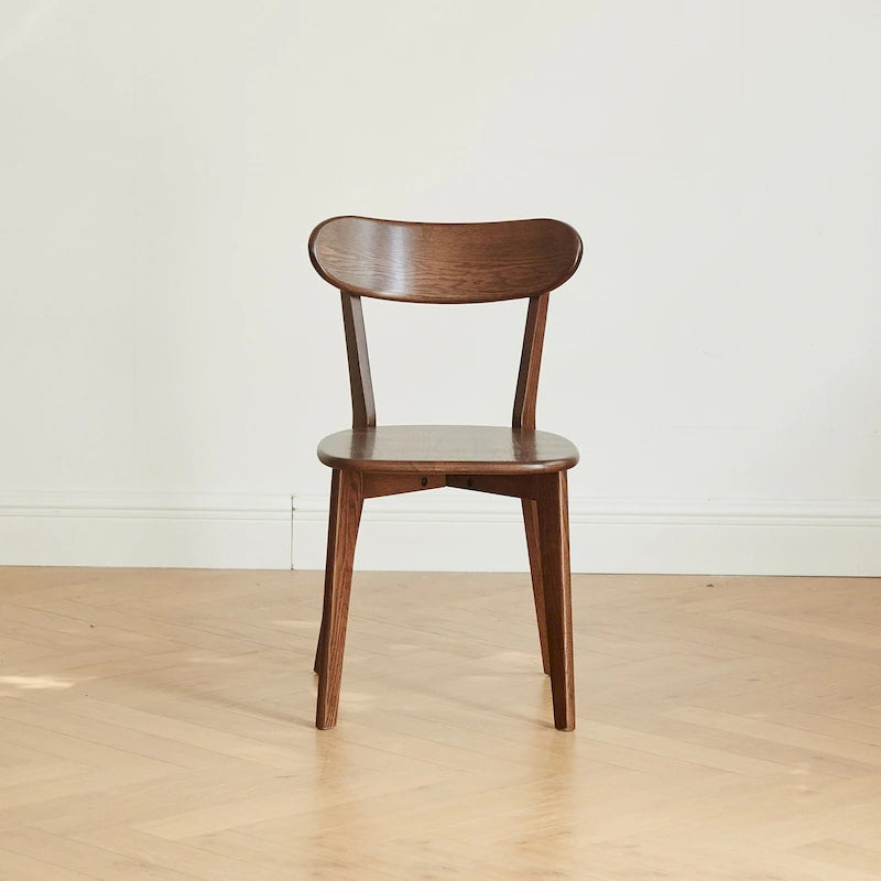 Oak Wood Dining Chair - Natural Finish