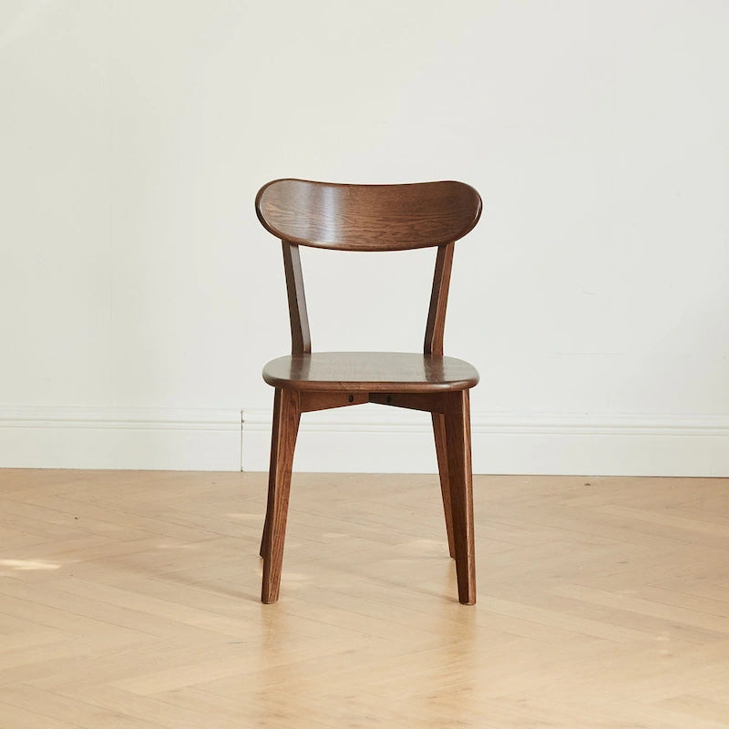 Oak Wood Dining Chair - Natural Finish