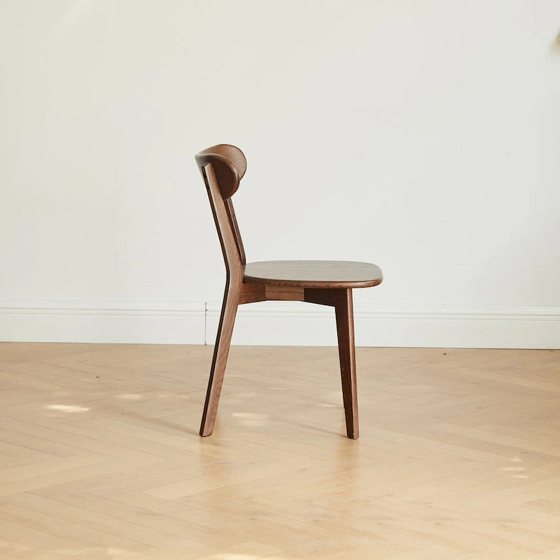 Oak Wood Dining Chair - Natural Finish