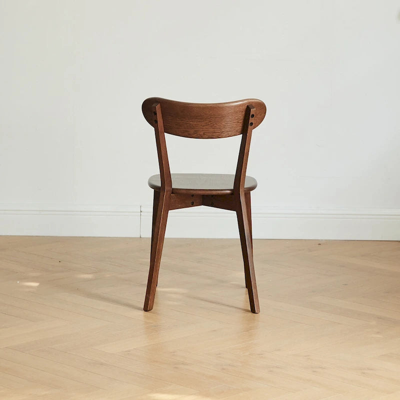 Oak Wood Dining Chair - Natural Finish