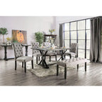 Copper Grove Chalwa Rustic Tufted 48-inch Dining Bench