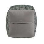 Brunico Upholstered Square Pouf Ottoman by iNSPIRE Q Bold
