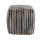 Brunico Upholstered Square Pouf Ottoman by iNSPIRE Q Bold