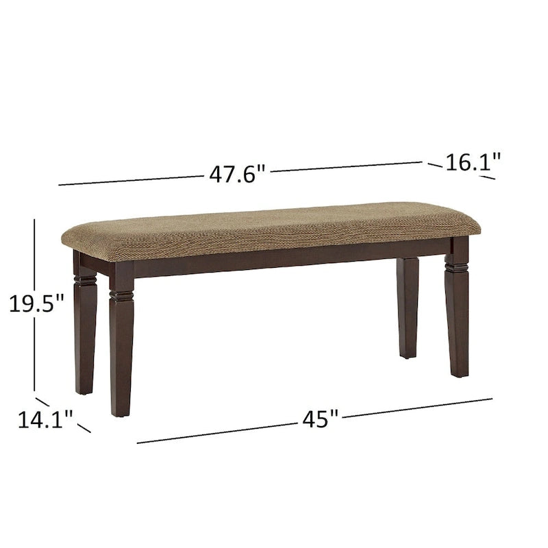 Lynn Espresso Finish Dining Set by iNSPIRE Q Classic
