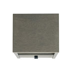 Painted Solid Acacia Wood Storage End Table by East at Main