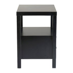 Painted Solid Acacia Wood Storage End Table by East at Main