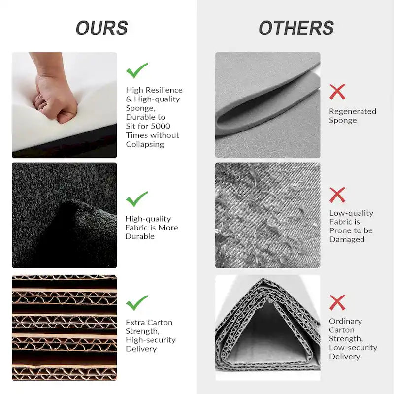 80.5" Modern Slipcovered Sofa with Removable Cushions - 3 Seater