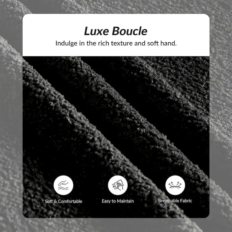 80.5" Modern Slipcovered Sofa with Removable Cushions - 3 Seater