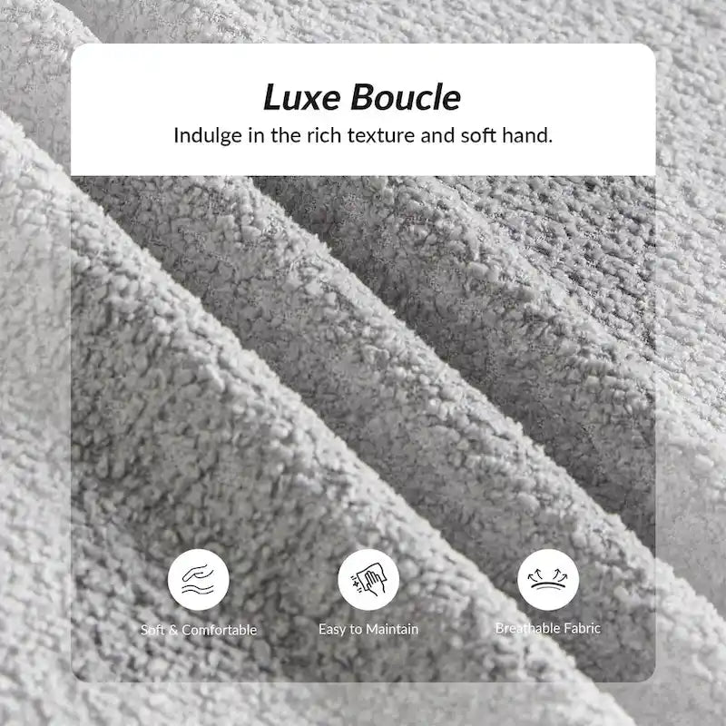 80.5" Modern Slipcovered Sofa with Removable Cushions - 3 Seater