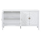 Sideboard Cabinet with Metal Door Handle