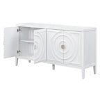 Sideboard Cabinet with Metal Door Handle