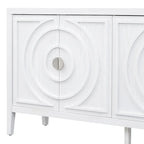 Sideboard Cabinet with Metal Door Handle