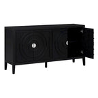 Sideboard Cabinet with Metal Door Handle
