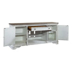 Magnolia Manor Mirrored Entertainment TV Stand - 2 Finishes
