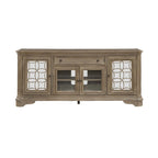 Magnolia Manor Mirrored Entertainment TV Stand - 2 Finishes