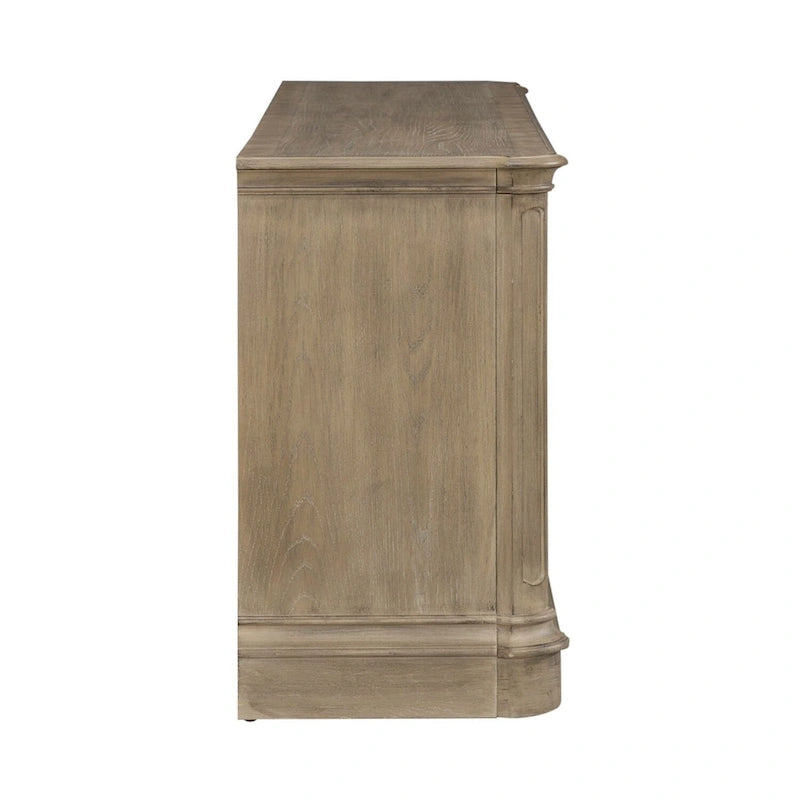 Magnolia Manor Mirrored Entertainment TV Stand - 2 Finishes