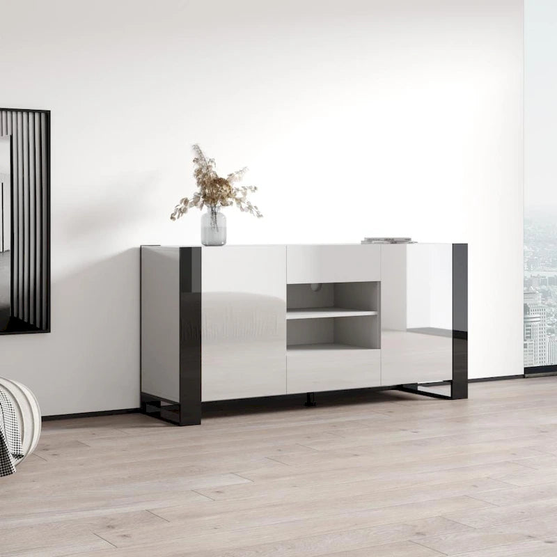 Woody Modern 64.5-inch Sideboard Buffet