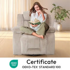 Rocker and Swivel Upholstered Recliner
